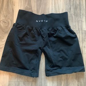 NVGTN black seamless shorts size medium